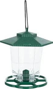 Hängender automatischer Futterspender für den Garten, 6 Löcher, 300 ml/17 cm